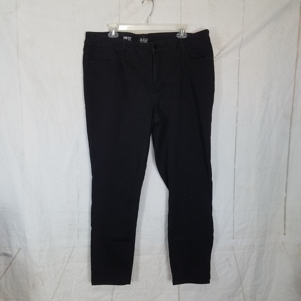 A.n.a black midrise skinny jeans